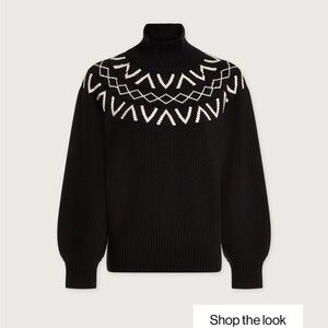 Varley Marcie Fair Isle Yoke Knit, Size M (Sold Out)